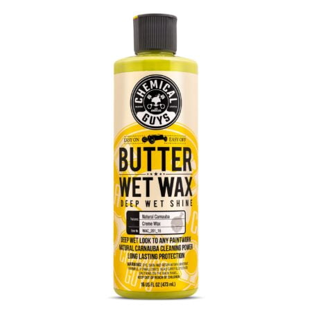 Chemical Guys WAC_201_16 Butter Wet Wax, Deep Wet Shine for Cars, Trucks, SUVs, RVs & More - Image 2